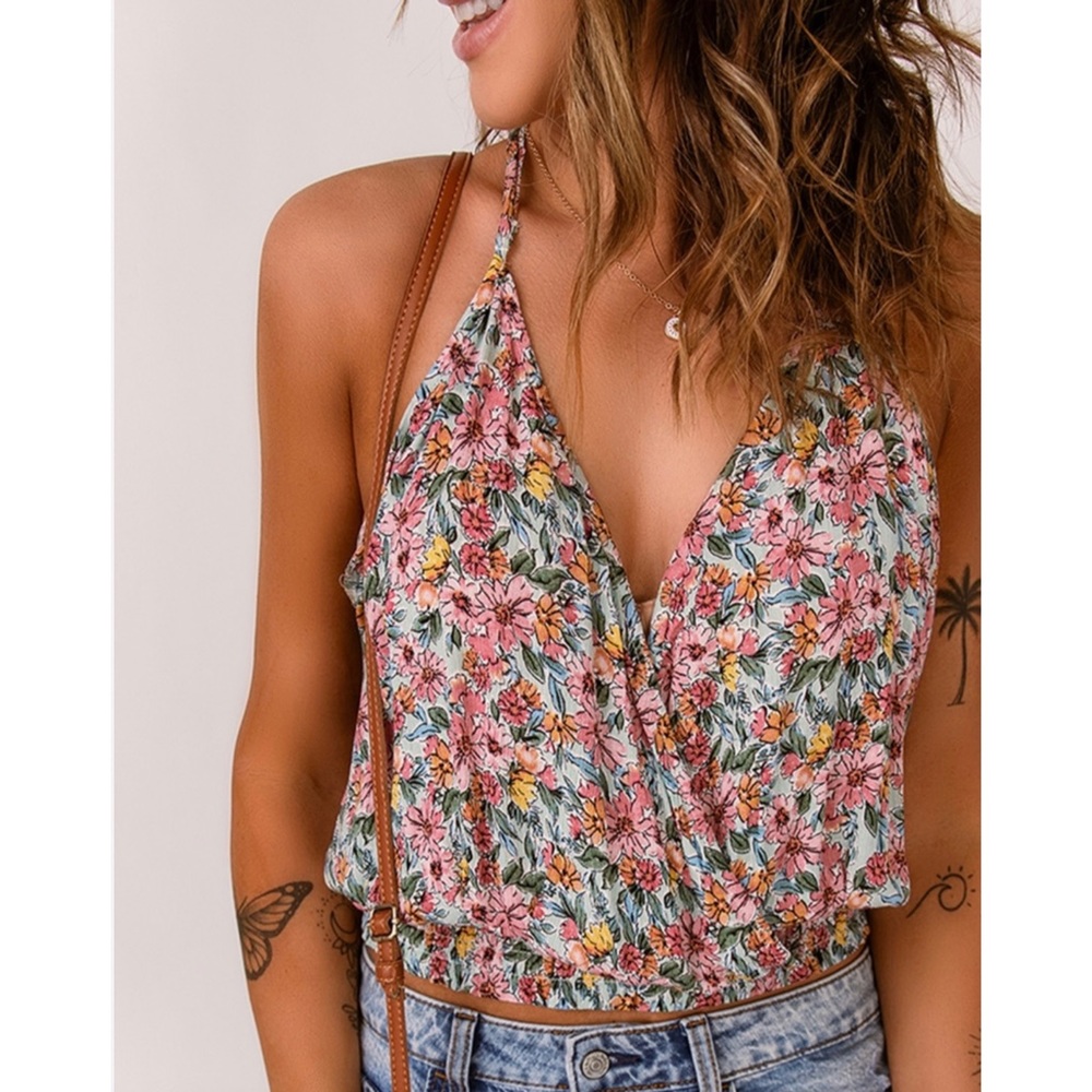 Spring Floral Tank